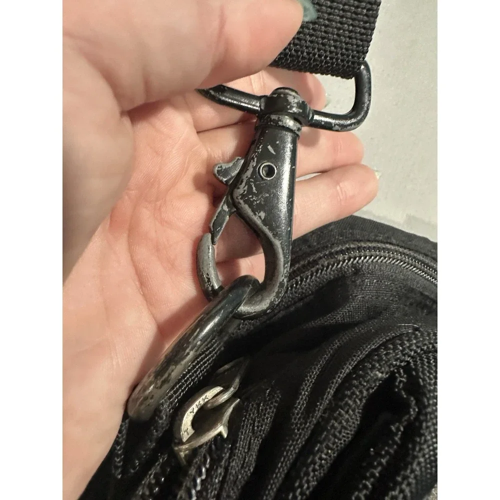 North Face Black Messenger Bag Laptop Strap & Handles